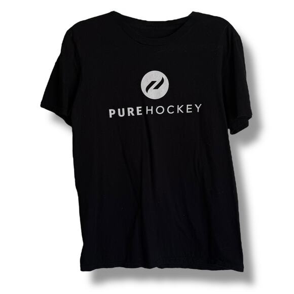 Pure Hockey Womens Tee Shirt Black White Approximately a Medium - Picture 4 of 5